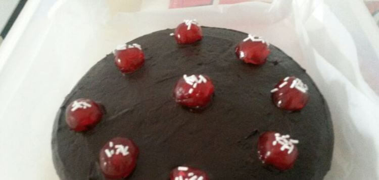 EGGLESS CHOCOLATE TOFU CAKE
