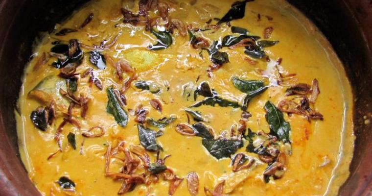 Kerala Fish Curry with Coconut Milk and Mango